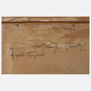 Alfred Kunze, Mediterrane Sommerlandschaft