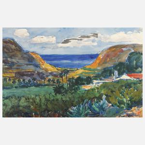 Alfred Kunze, Mediterrane Sommerlandschaft