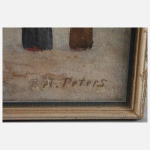 A. Peters, Arabische Straßenszene