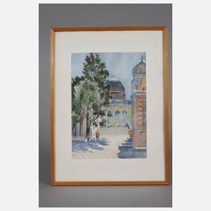 A. Peters, attr., Felsendom in Jerusalem