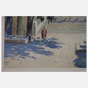 A. Peters, attr., Felsendom in Jerusalem