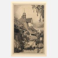 Th. Meinhold, Ansicht Kloster Barth111