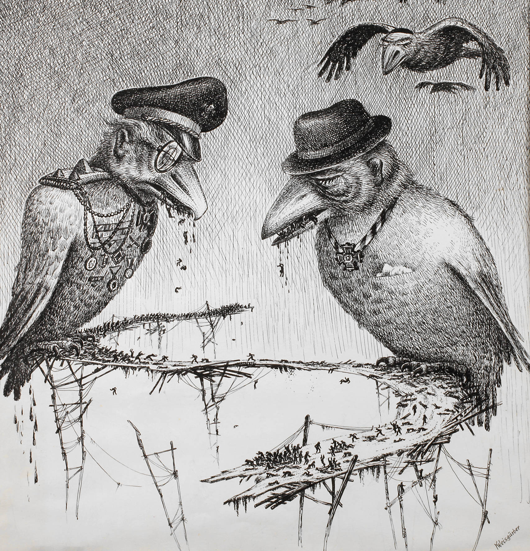 Karl F. E. Weisgärber, ”Immer die gleichen Vögel”