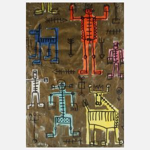 Jean-Charles de Castelbajac, Figurative Komposition