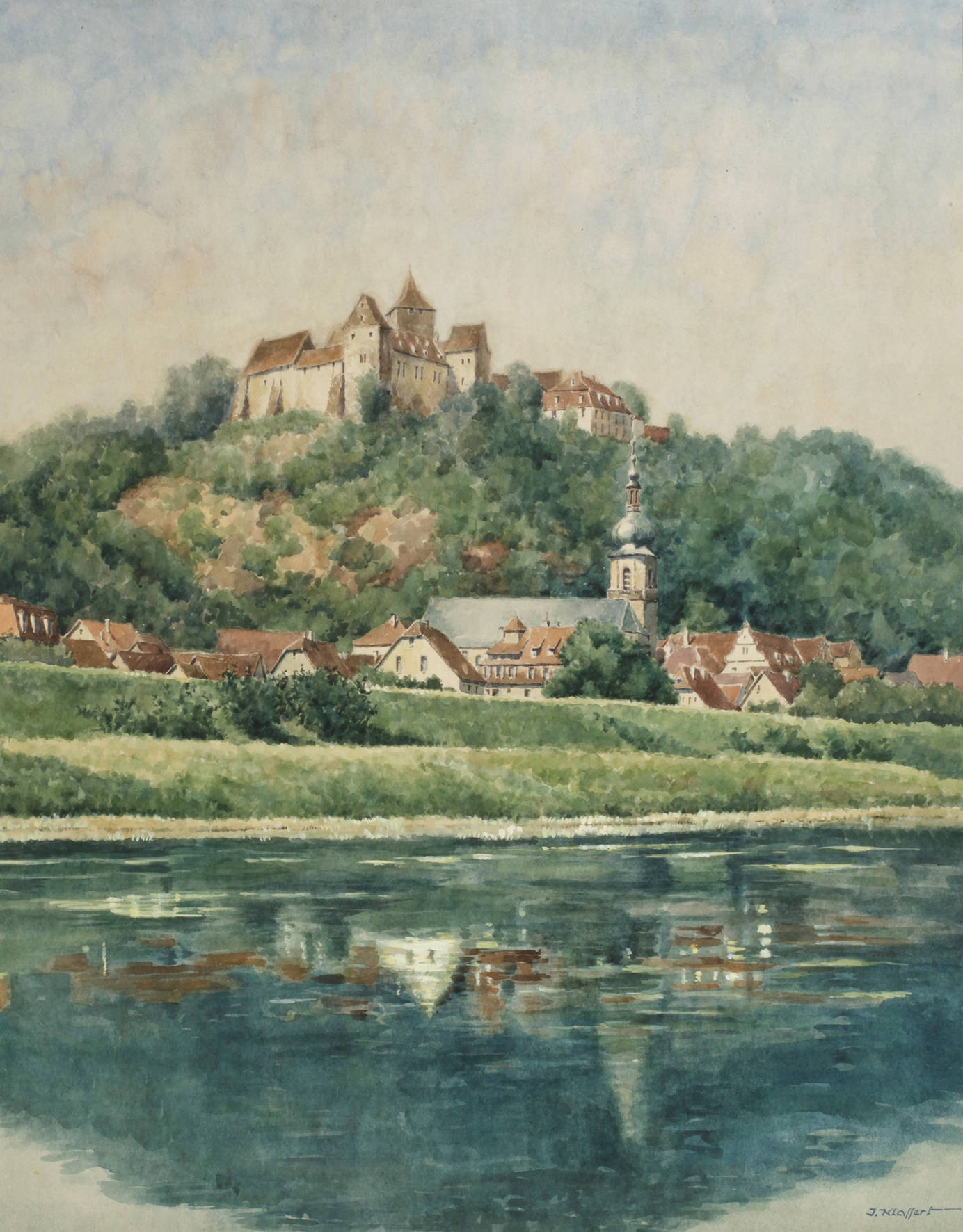 J. Klassert, ”Hirschhorn am Neckar”