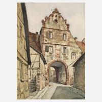 J. Klassert, J., ”Stadttor in Forchtenberg”111
