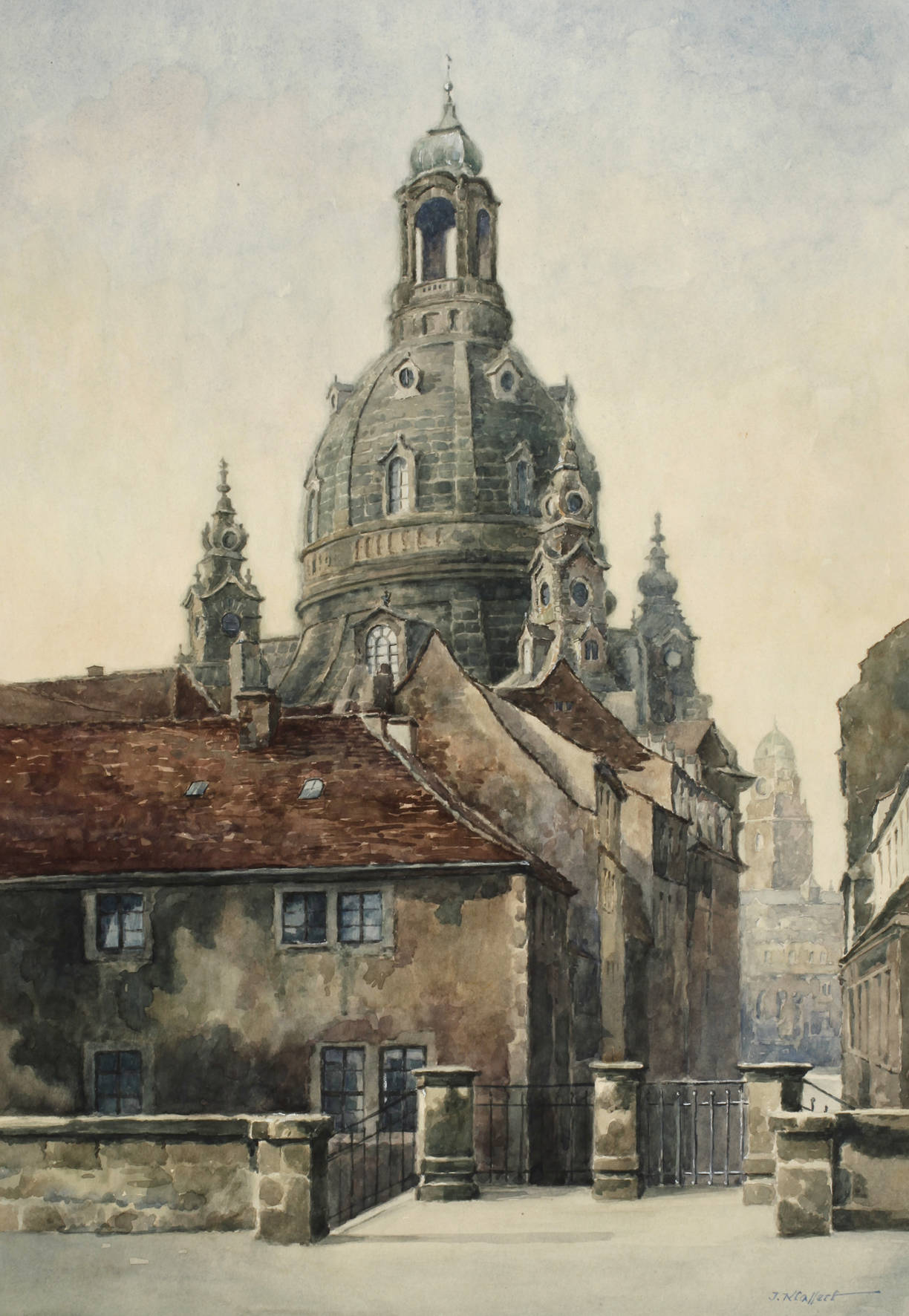 J. Klassert, Die Frauenkirche in Dresden