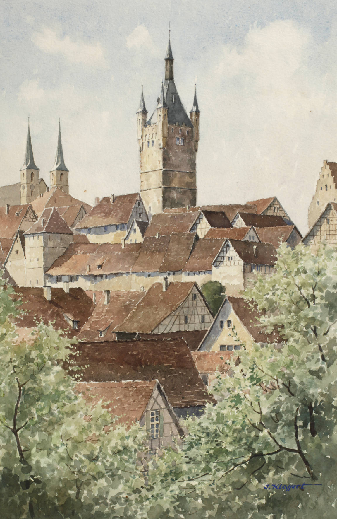 J. Klassert, Mittelalterliche Kleinstadt