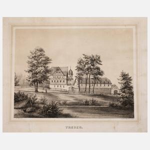 Ansicht des Herrenhauses von Treuen