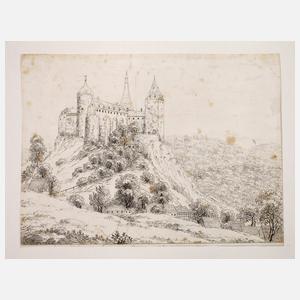 Ansicht von Burg Mylau