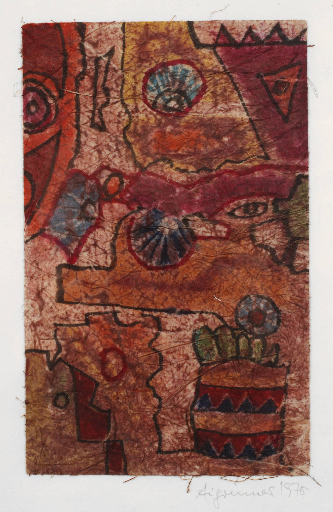 Christian Aigrinner, Abstrakte Komposition