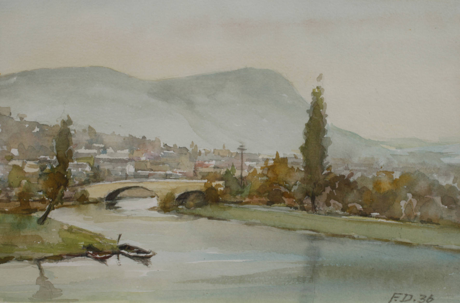 Friedrich Degenkolb, Sommerlandschaft bei Jena