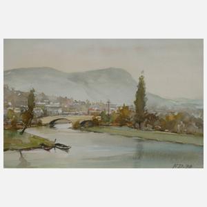 Friedrich Degenkolb, Sommerlandschaft bei Jena