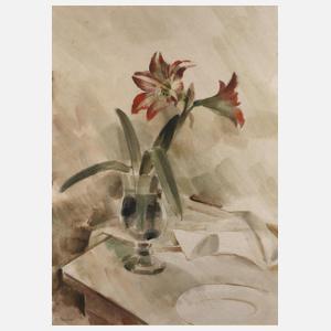 Prof. Arno Drescher, Amaryllis im Glas
