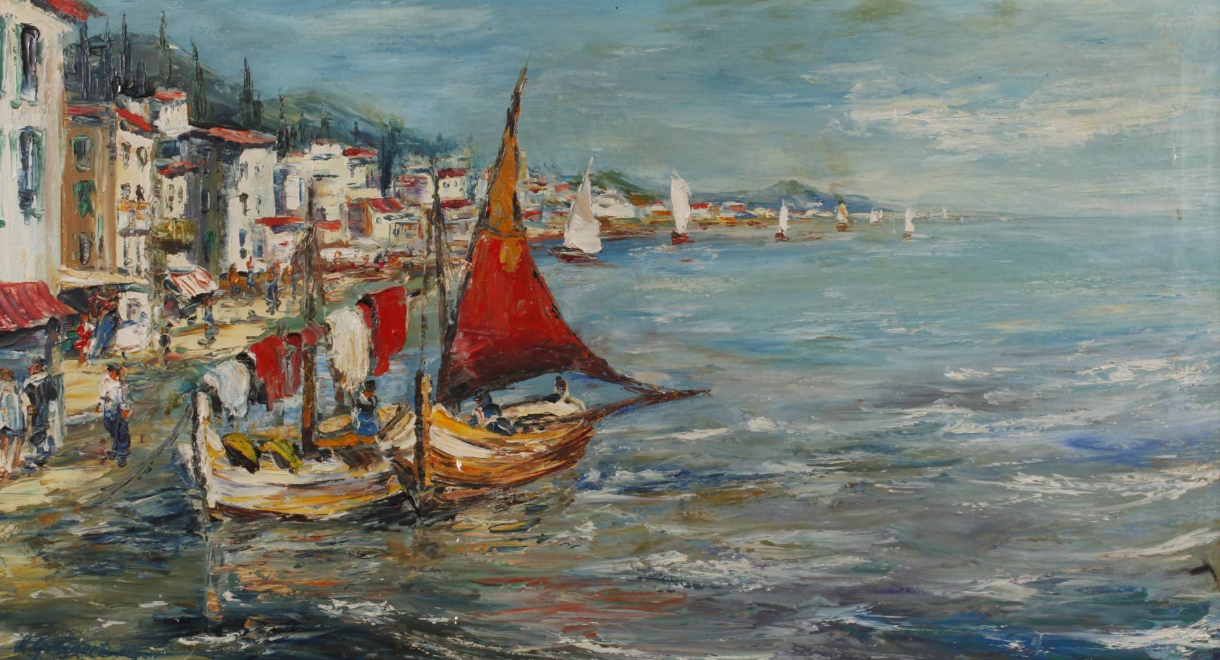 Martin Grünert, ”Bei Alassio (Italien)”