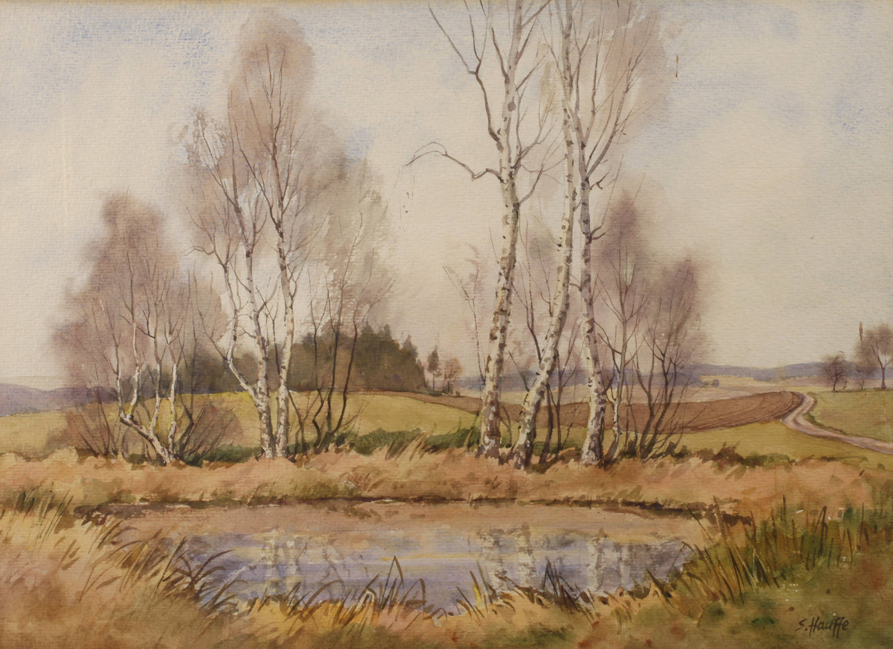 Siegfried Hauffe, Birken am Weiher