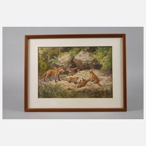 Siegfried Hauffe, Fuchsfamilie