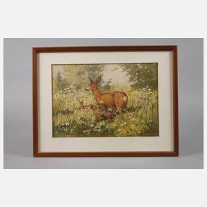 Siegfried Hauffe, Reh mit Riken