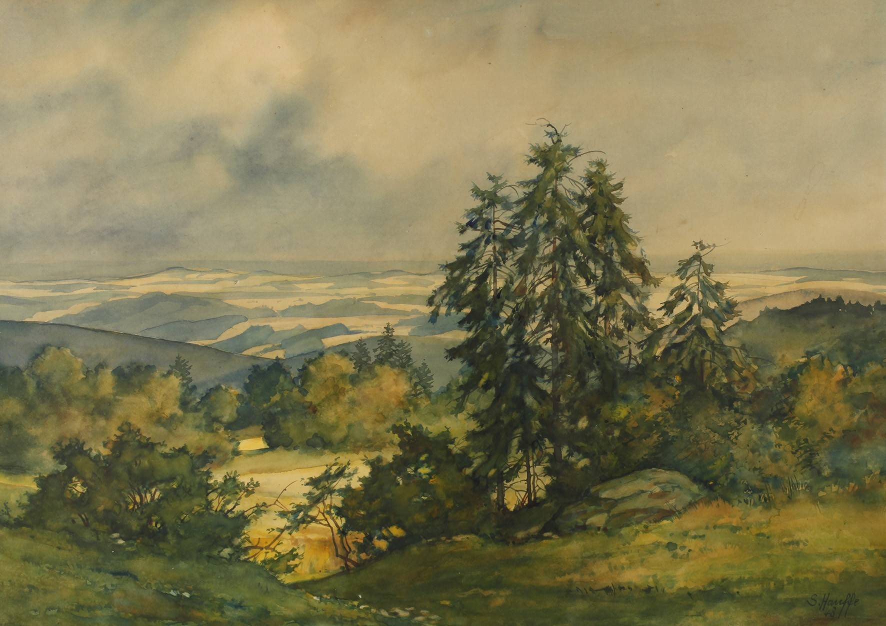 Siegfried Hauffe, Sommer im Vogtland