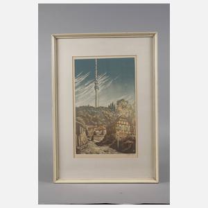 Albert Herold, Der Fernsehturm in Dresden