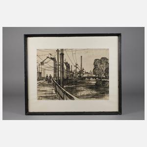 Walter Rahm, ”An der Elster in Plauen”