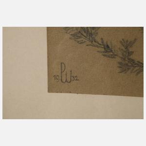 Paul Weber, Fuchsportrait