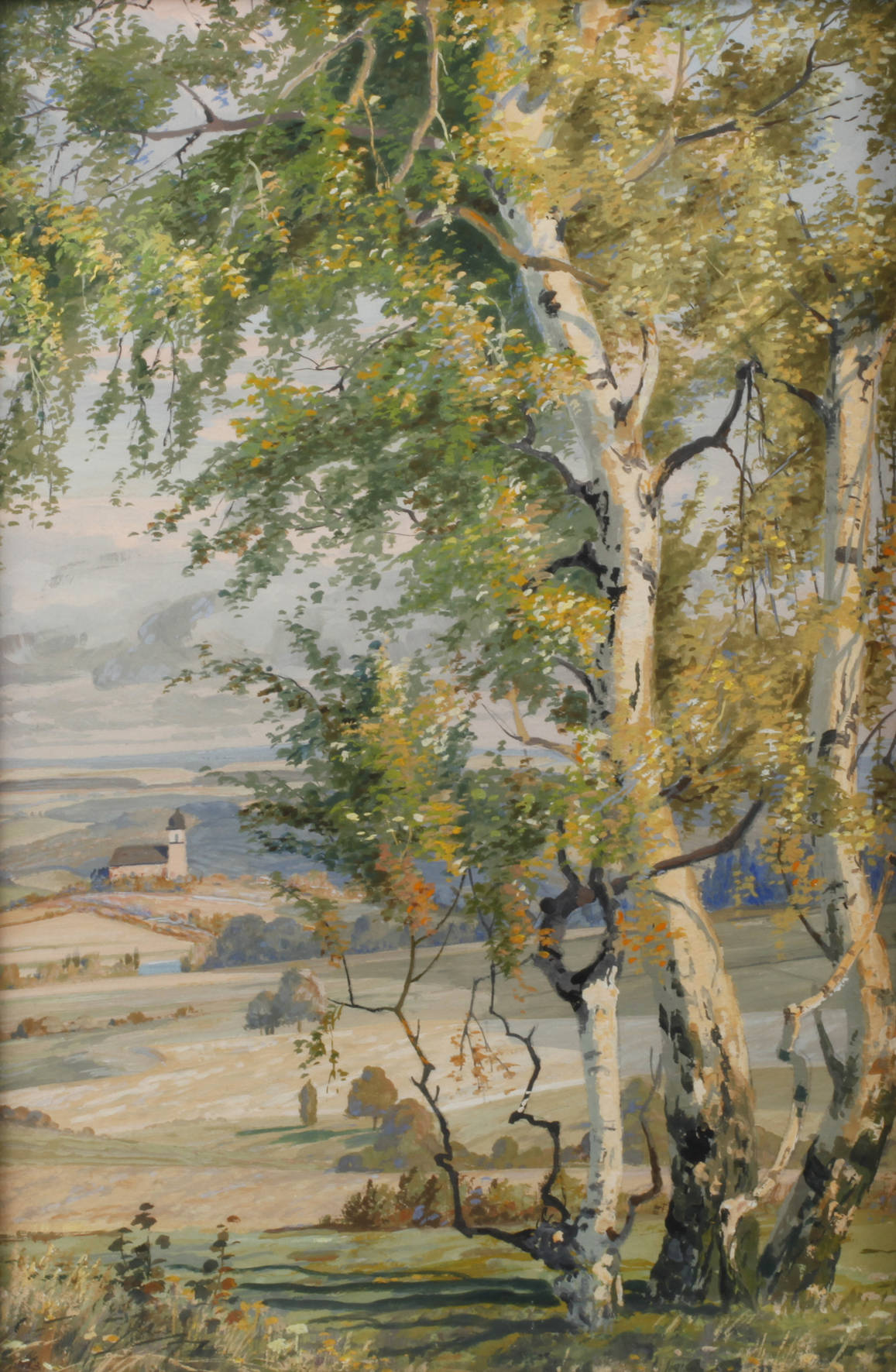 Prof. Fiedrich Rudolf Zenker, Blick nach St. Clara