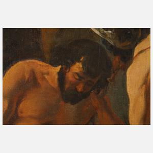 Jan Both, Jan Weenix & Nikolaus Knüpfer, attr., Argus und Merkur