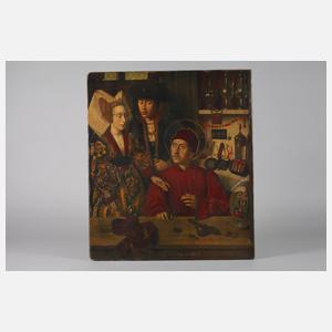 ”Der heilige Eligius in der Goldschmiedewerkstatt”