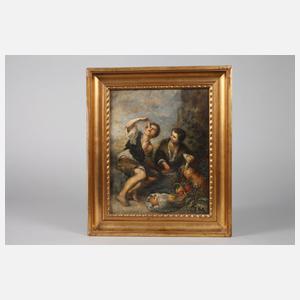 nach Bartolomé Esteban Murillo, ”Die Pastetenesser”