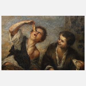 nach Bartolomé Esteban Murillo, ”Die Pastetenesser”