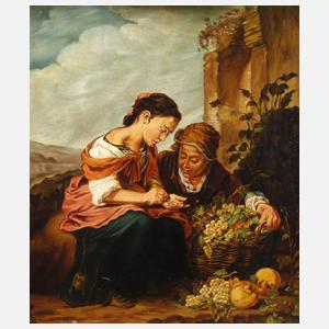 ”Die Geld zählenden Obstverkäufer” nach Murillo