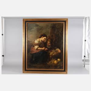 Berta Winter, ”Die Geld zählenden Obstverkäufer” nach Murillo