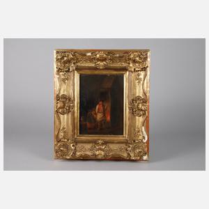 Gesellschaft am Kamin