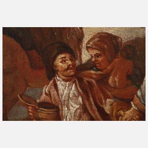 Landsknechtsszene, Barock