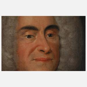 Prof. Louis de Silvestre, Werkstatt, Bildnis August der Starke