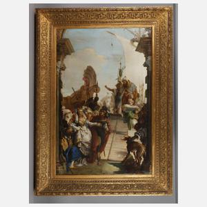 ”Die Begegnung von Antonius und Kleopatra!” nach Tiepolo