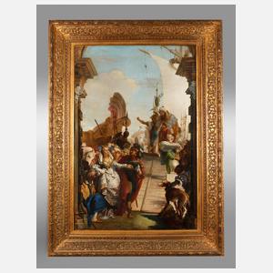 ”Die Begegnung von Antonius und Kleopatra!” nach Tiepolo