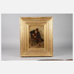 Prof. Friedrich von Keller, Straßenmusikant