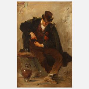 Prof. Friedrich von Keller, Straßenmusikant