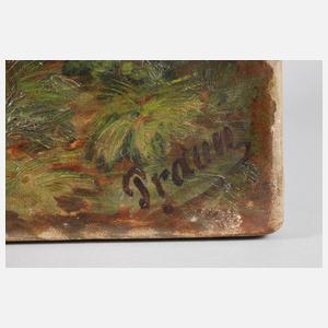 Praun, Die Vogelscheuche im Kohlfeld