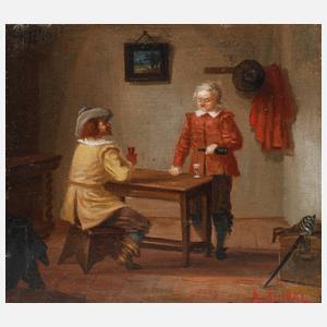 Alix Duval, Zwei Weintrinker