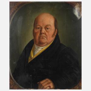 Biedermeier-Herrenportrait