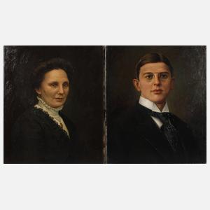 Christian Pundsack, Paar Portraits