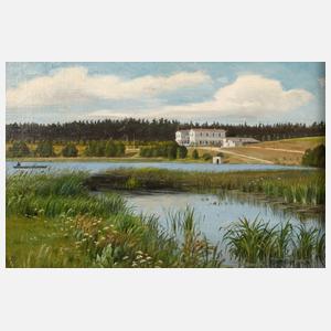 Henry Muttray, attr., Gutshaus bei Oletzko