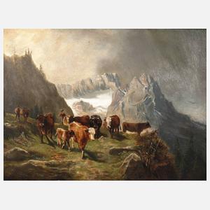 Kuhherde auf der Alm