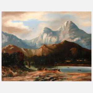 Schulhof, Fluss im Hochgebirge