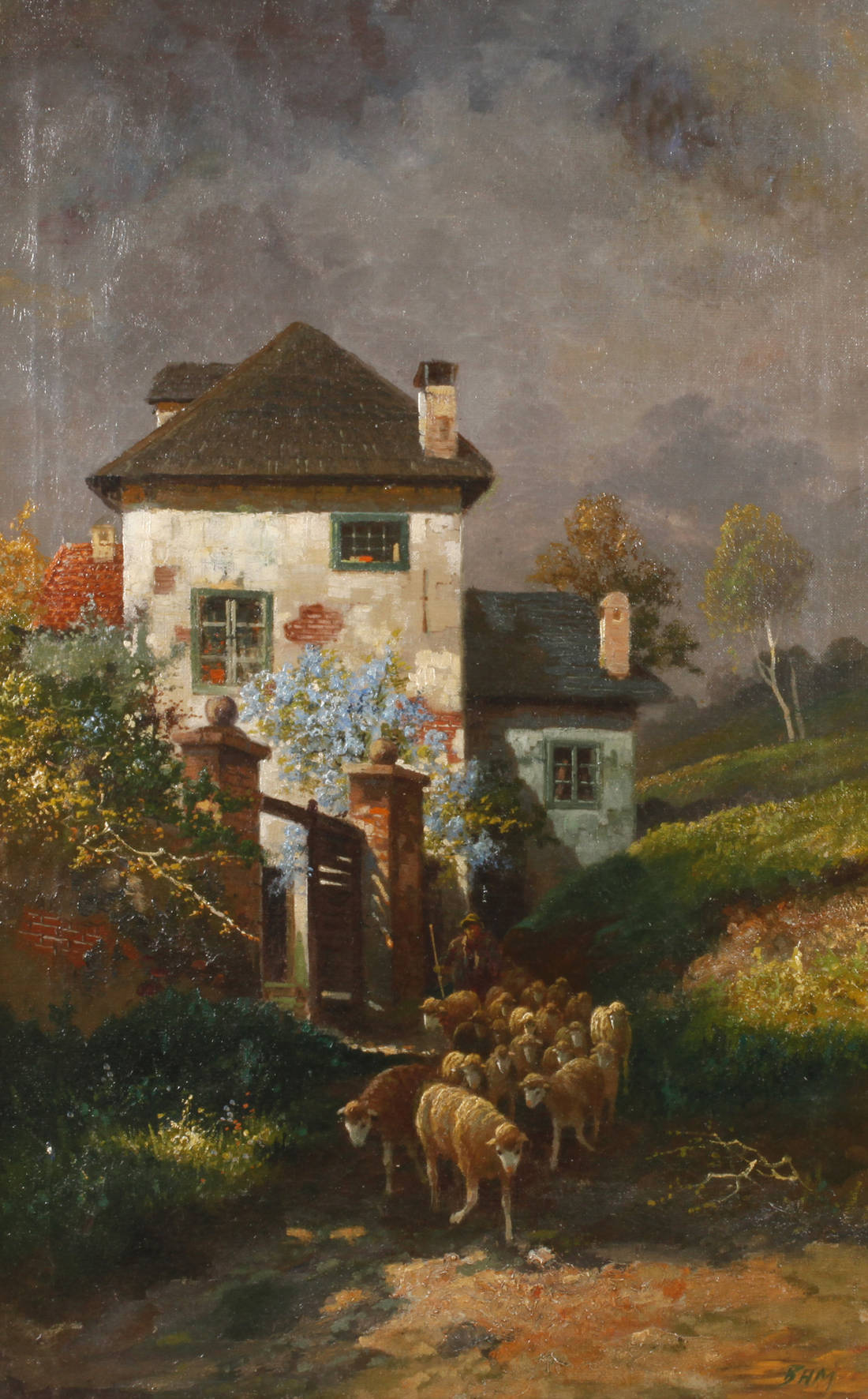 Monogrammist BHM, ”Berghof bei Meran”