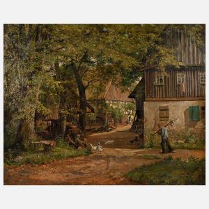 Curt Apitz, Bauernhofidyll