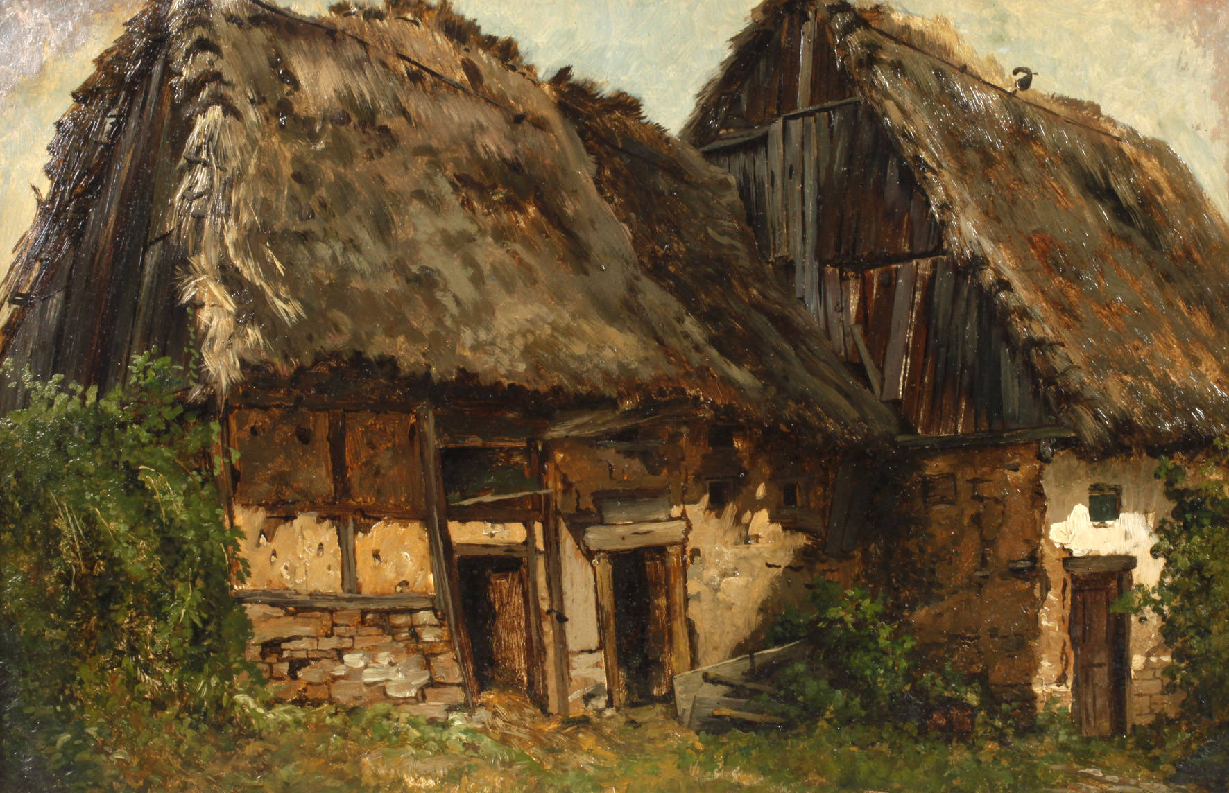 Prof. Friedrich Preller der Jüngere, attr., Bauernkaten